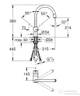 Grohe MINTA EGYKAROS MOSOGATÓCSAP 1/2? króm 3291800E