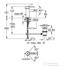 Grohe Essence egykaros bidécsaptelep, 1/2? S-Size 32935001