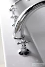 Sapho ANTEA Kádperemre szerelhető csaptelep, öt részes, króm 3311