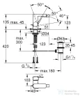Grohe Plus bidécsaptelep 33241003