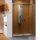 Radaway Premium Plus DWD 140 tolóajtó króm/barna 33353-01-08N