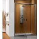 Radaway Premium Plus DWD 160 tolóajtó króm/átlátszó 33363-01-01N