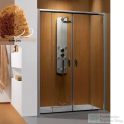   Radaway Premium Plus DWD 180 tolóajtó króm/barna 33373-01-08N