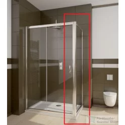   Radaway Premium Plus S 100 oldalfal DWJ és DWD tolóajtóhoz króm/átlátszó 33423-01-01N