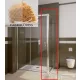 Radaway Premium Plus S 100 oldalfal DWJ és DWD tolóajtóhoz króm/fabrik 33423-01-06N