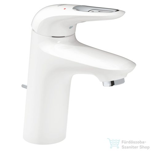 Grohe EUROSTYLE S mosdó csaptelep automata leeresztővel,Hold fehér/króm 33558LS3