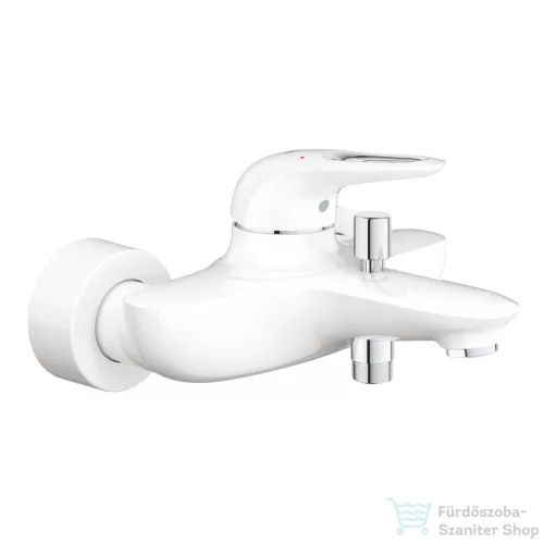 Grohe EUROSTYLE kádtöltő csaptelep,Hold fehér/króm 33591LS3