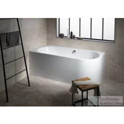   Sapho POLYSAN ASTRA L MONOLITH asszimetrikus kád, 160x75x60cm (33611M)