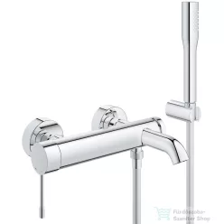 Grohe ESSENCE kádcsaptelep, zuhanyszettel, króm 33628001