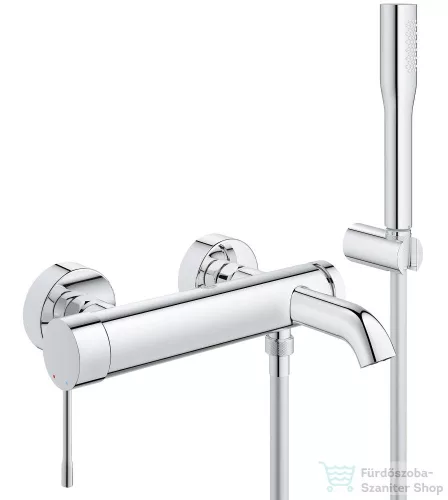 Grohe ESSENCE kádcsaptelep, zuhanyszettel, króm 33628001