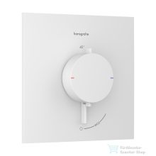   Hansgrohe ECOSTAT Comfort E falsík alatti kád/zuhany csaptelep, matt fehér 33710700