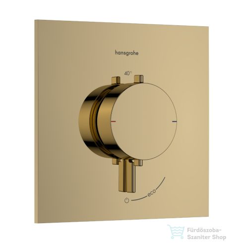 Hansgrohe ECOSTAT Comfort E falsík alatti kád/zuhany csaptelep, polírozott arany hatású 33710990