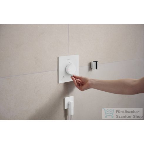 Hansgrohe ECOSTAT Comfort E falsík alatti kád/zuhany csaptelep, matt fehér 33711700