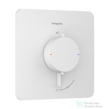   Hansgrohe ECOSTAT Comfort Q falsík alatti termosztátos kád/zuhany csaptelep, matt fehér 33712700