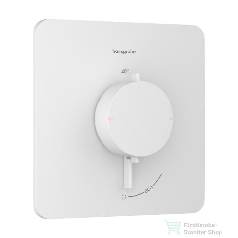 Hansgrohe ECOSTAT Comfort Q falsík alatti termosztátos kád/zuhany csaptelep, matt fehér 33712700