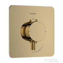   Hansgrohe ECOSTAT Comfort Q falsík alatti termosztátos kád/zuhany csaptelep, polírozott arany hatású 33712990