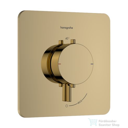 Hansgrohe ECOSTAT Comfort Q falsík alatti termosztátos kád/zuhany csaptelep, polírozott arany hatású 33712990