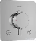 Hansgrohe ECOSTAT Comfort Q falsík termosztátos alatti kád/zuhany csaptelep, króm 33713000