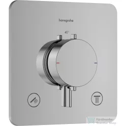   Hansgrohe ECOSTAT Comfort Q falsík termosztátos alatti kád/zuhany csaptelep, króm 33713000