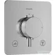 Hansgrohe ECOSTAT Comfort Q falsík termosztátos alatti kád/zuhany csaptelep, króm 33713000