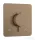 Hansgrohe ECOSTAT Comfort Q falsík alatti kád/zuhany csaptelep, szálcsiszolt bronz 33713140