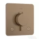 Hansgrohe ECOSTAT Comfort Q falsík alatti kád/zuhany csaptelep, szálcsiszolt bronz 33713140