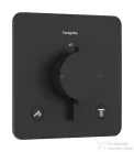 Hansgrohe ECOSTAT Comfort Q falsík alatti kád/zuhany csaptelep, matt fekete 33713670