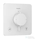 Hansgrohe ECOSTAT Comfort Q falsík alatti kád/zuhany csaptelep, matt fehér 33713700