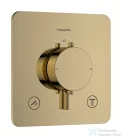 Hansgrohe ECOSTAT Comfort Q falsík alatti kád/zuhany csaptelep, polírozott arany hatású 33713990