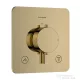 Hansgrohe ECOSTAT Comfort Q falsík alatti kád/zuhany csaptelep, polírozott arany hatású 33713990
