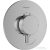 Hansgrohe ECOSTAT Comfort S falsík alatti kád/zuhany csaptelep, króm 33714000
