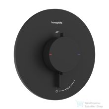   Hansgrohe ECOSTAT Comfort S falsík alatti kád/zuhany csaptelep, matt fekete 33714670