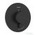 Hansgrohe ECOSTAT Comfort S falsík alatti kád/zuhany csaptelep, matt fekete 33714670