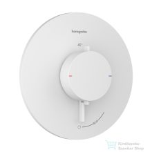   Hansgrohe ECOSTAT Comfort S falsík alatti kád/zuhany csaptelep, matt fehér 33714700