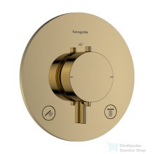   Hansgrohe ECOSTAT Comfort S falsík alatti kád/zuhany csaptelep, polírozott arany hatású 33715990