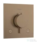 Hansgrohe ECOSTAT Comfort E falsík alatti kád/zuhany csaptelep beépített biztonsági funkcióval, szálcsiszolt bronz 33716140