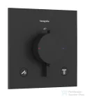 Hansgrohe ECOSTAT Comfort E falsík alatti kád/zuhany csaptelep beépített biztonsági funkcióval, matt fekete 33716670