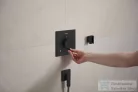 Hansgrohe ECOSTAT Comfort E falsík alatti kád/zuhany csaptelep beépített biztonsági funkcióval, matt fekete 33716670