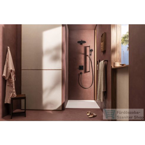 Hansgrohe ECOSTAT Comfort E falsík alatti kád/zuhany csaptelep beépített biztonsági funkcióval, matt fekete 33716670
