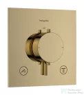 Hansgrohe ECOSTAT Comfort E falsík alatti kád/zuhany csaptelep beépített biztonsági funkcióval, polírozott arany hatású 33716990