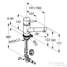 Kludi Scope egykaros mosdócsap NA 8 339320575