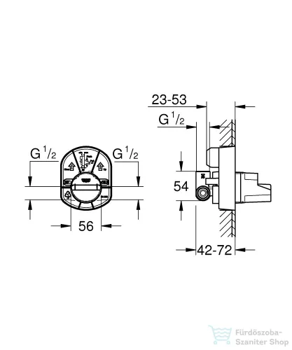 Grohe alaptest csaptelephez,33964000