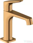 Hansgrohe AXOR CITTERIO M mosdó csaptelep automata leeresztővel,szálcsiszolt arany hatású 34010250