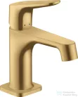 Hansgrohe AXOR CITTERIO M mosdó csaptelep automata leeresztővel,szálcsiszolt arany hatású 34016250
