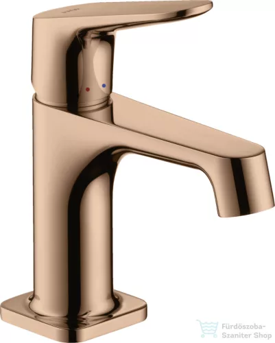 Hansgrohe AXOR CITTERIO M mosdó csaptelep automata leeresztővel,polírozott vörös arany hatású 34016300