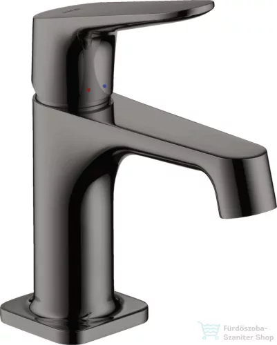 Hansgrohe AXOR CITTERIO M mosdó csaptelep automata leeresztővel,polírozott fekete króm 34016330
