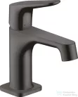 Hansgrohe AXOR CITTERIO M mosdó csaptelep automata leeresztővel,szálcsiszolt fekete króm 34016340