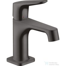  Hansgrohe AXOR CITTERIO M mosdó csaptelep automata leeresztővel,szálcsiszolt fekete króm 34016340