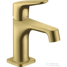   Hansgrohe AXOR CITTERIO M mosdó csaptelep automata leeresztővel,szálcsiszolt sárgaréz hatású 34016950