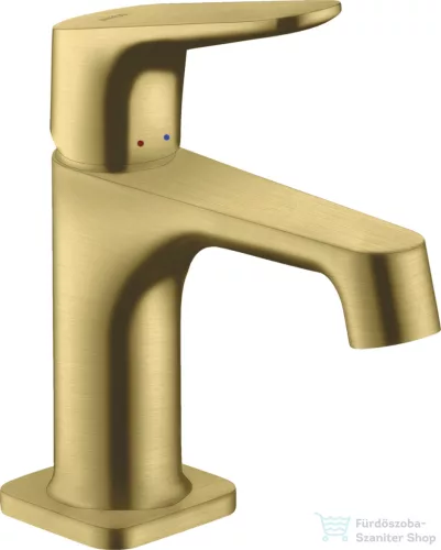 Hansgrohe AXOR CITTERIO M mosdó csaptelep automata leeresztővel,szálcsiszolt sárgaréz hatású 34016950